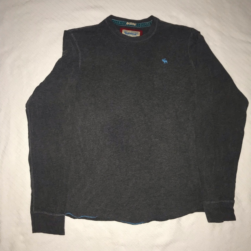 Abercrombie & Fitch Vintage Long Sleeve Muscle Tee
